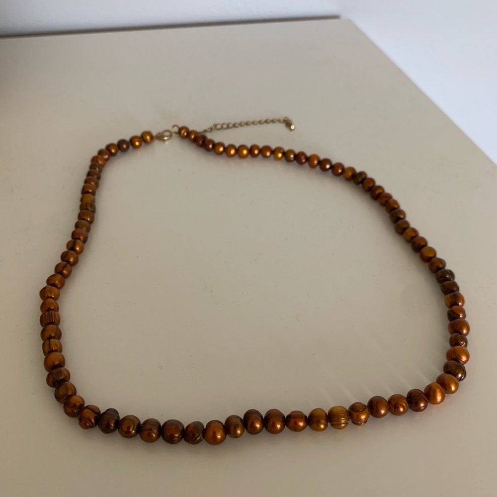 Freshwater pearl necklace